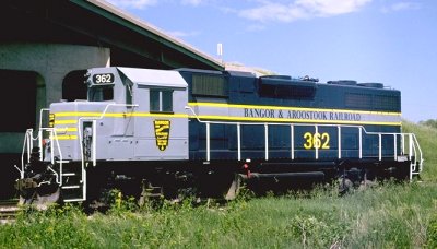 Bangor and Aroostook GP-38 #362